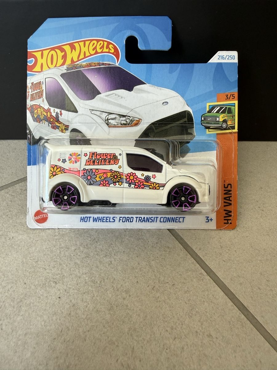 Hot Wheels Modellautos: Hot Wheels - Ford Transit Connect Blanc TH – Neu und originalverpackt aus Yvorne von AutoCollectionneur