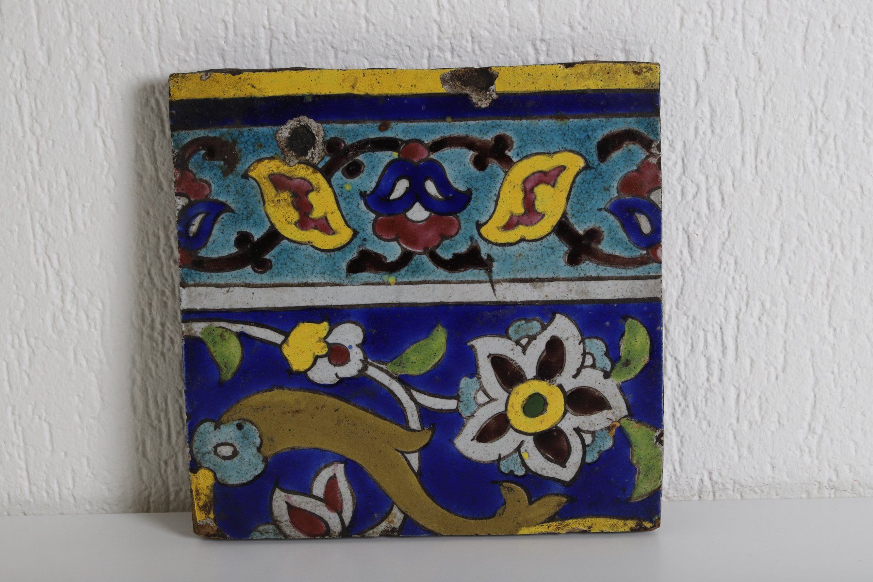 Tutte le decorazioni: orientalische Keramikfliese mit Blumenmuster – Usato da Lausen venduto da mexico81