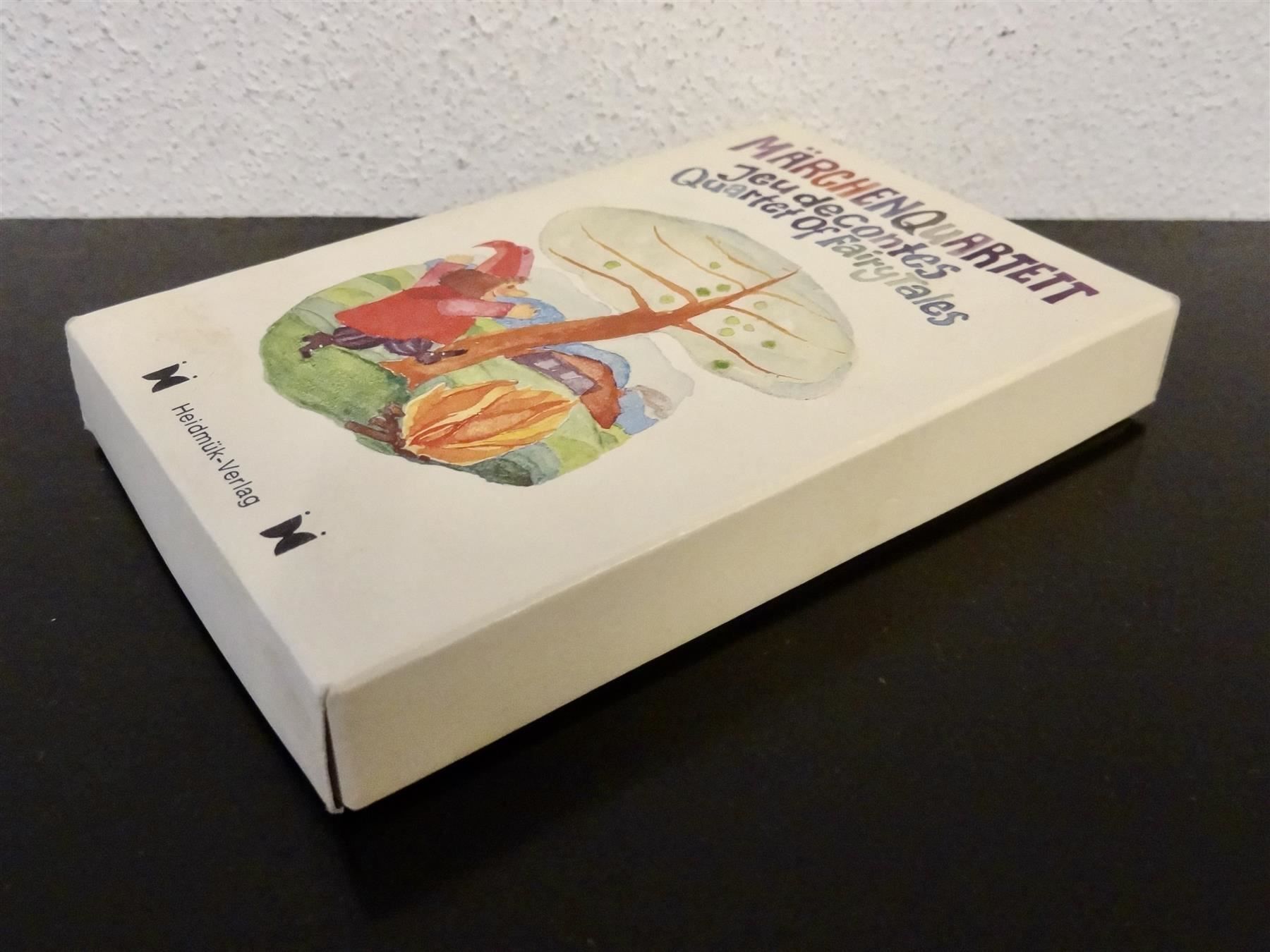 Giochi: schönes altes Quartett MÄRCHEN – Usato da Kerzers venduto da wisaundso 1