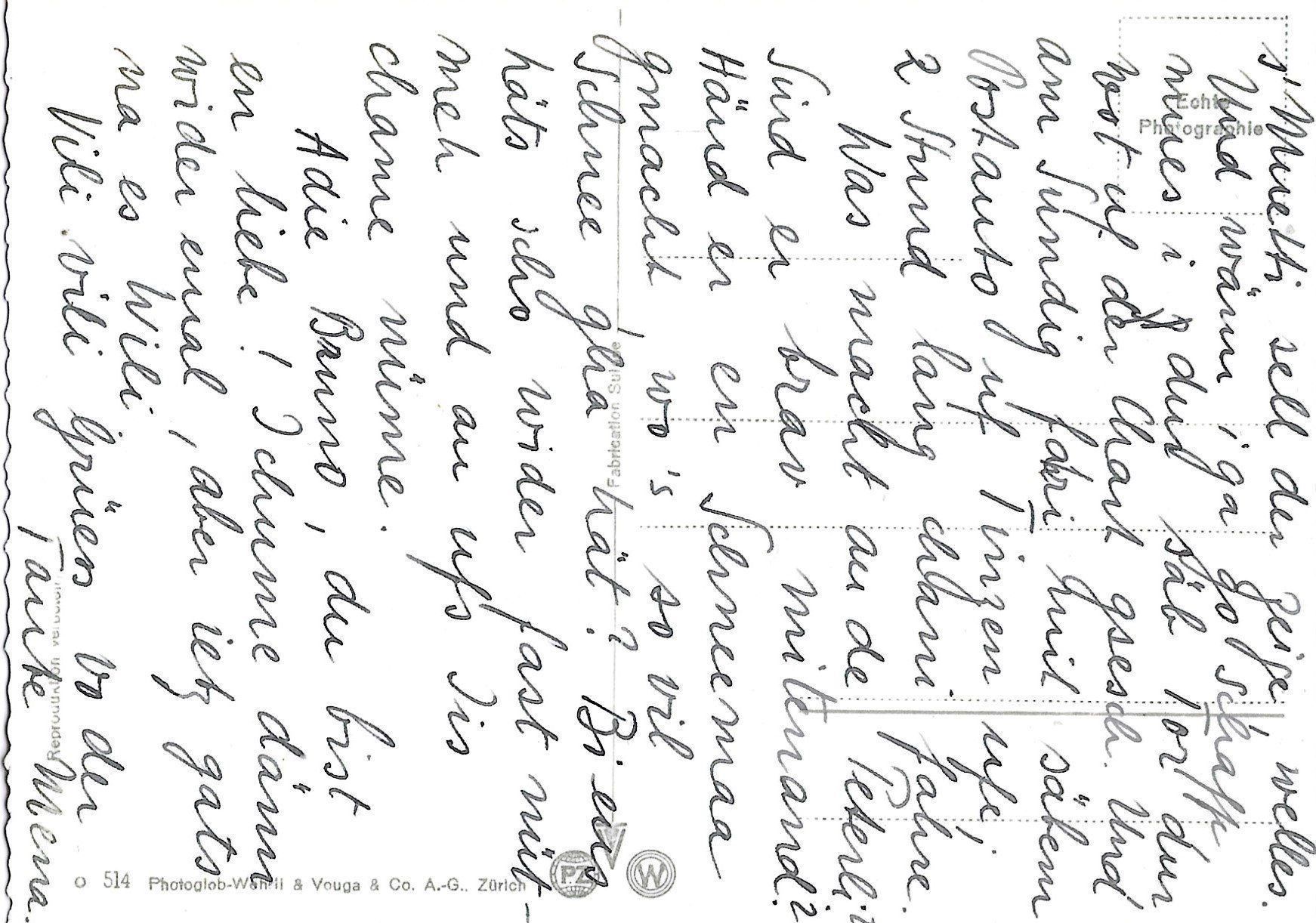Cartoline postali: Chur, Martinsbrunnen – Usato da Frauenfeld venduto da Merk52 1