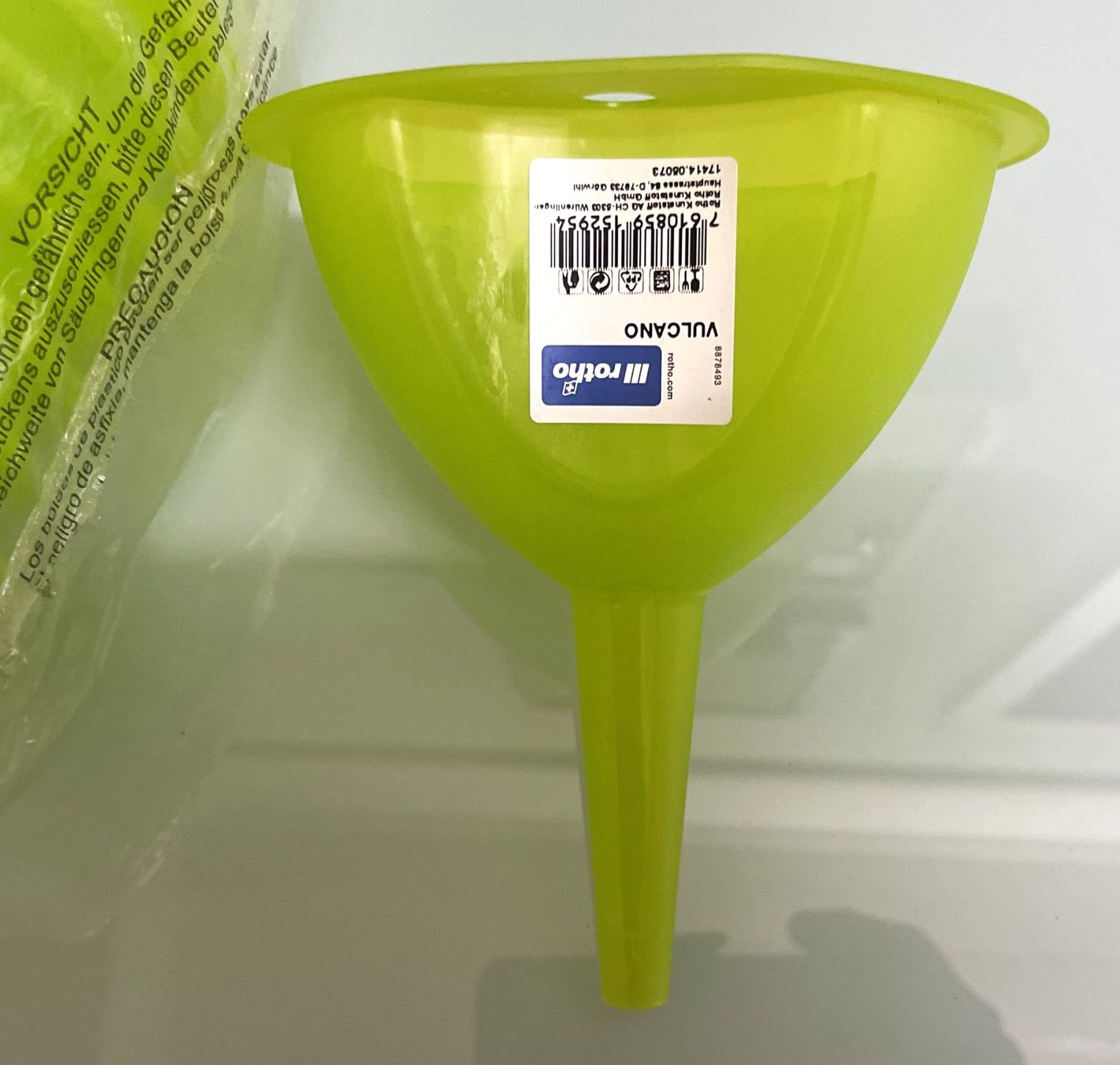 Tupperware Sonstige antike Technik & Geräte: 10 x Trichter gross 13,5 cm VULCANO – Neu und originalverpackt aus Oftringen von Vucki 2