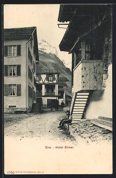 Cartoline postali: AK Elm, Hotel Elmer – Usato da Berlin venduto da bartko-reher