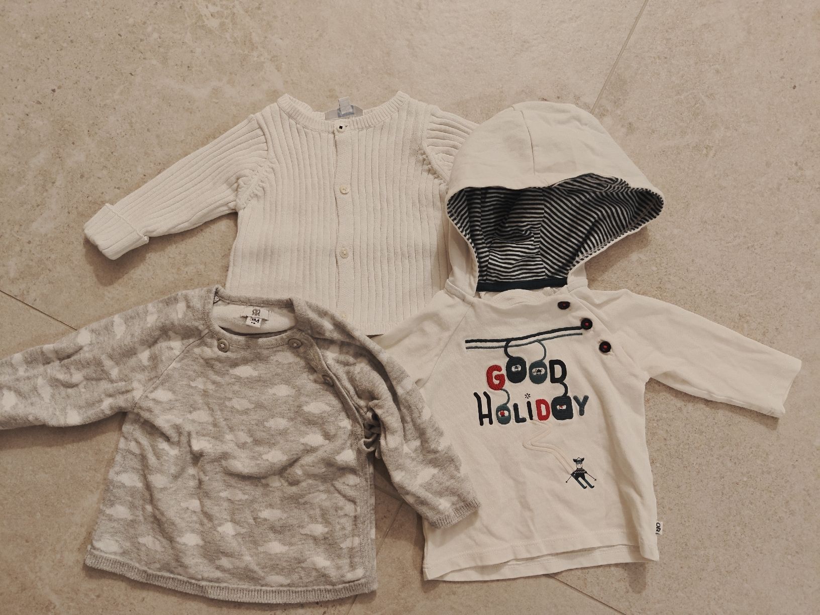 Maglioni & Felpe: 3x spring/autumn sweaters size 3 months  – Usato da Lonay venduto da ari_2xzm