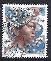 1986 - Europamarken / Frauenkopf