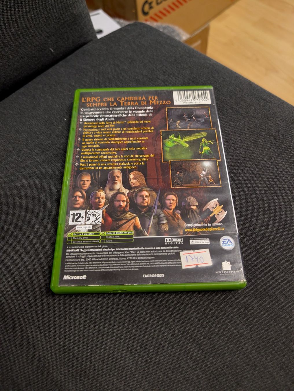Giochi: Signore degli Anelli la terza era Microsoft xbox – Usato da Giubiasco venduto da Ticinerd 1