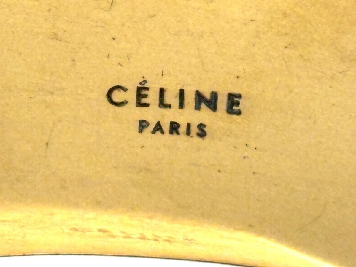 Celine Bracelets: CELINE Gold Plexi Python Bangle – D'occasion à Winterthur par Atelier.W 1