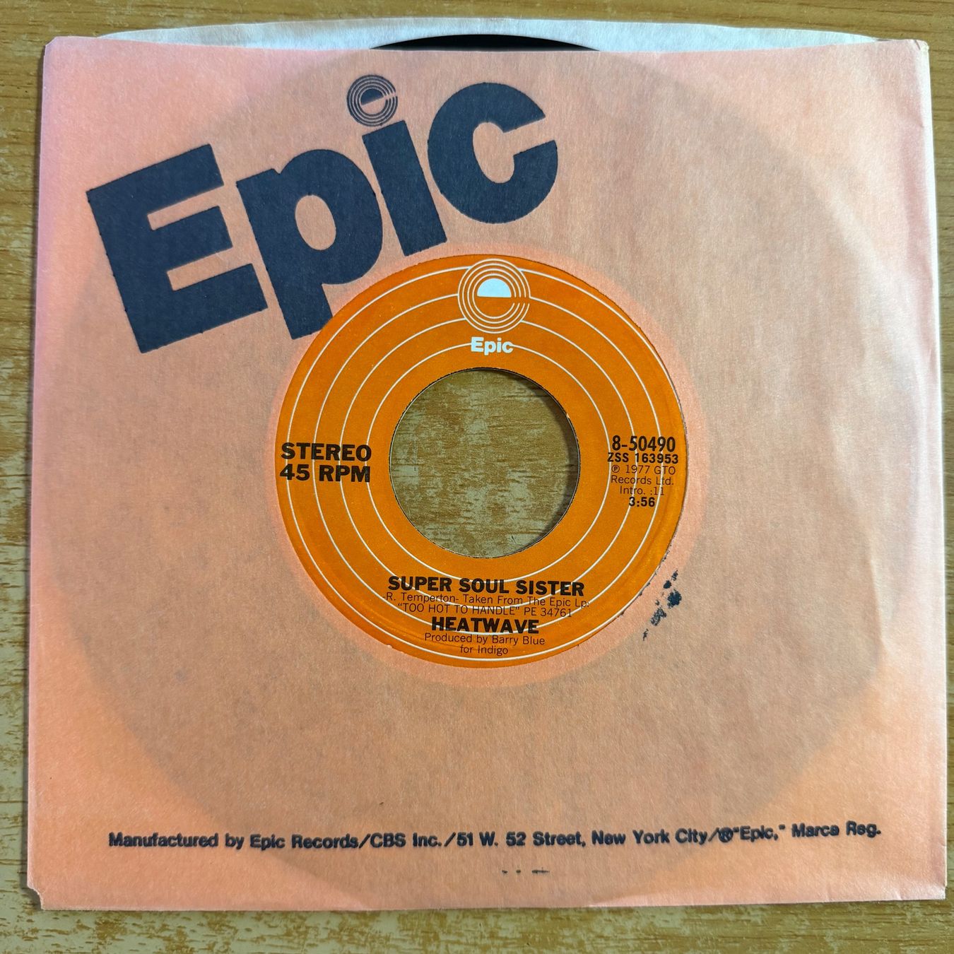 Dischi in vinile: Heatwave - Always And Forever / 1. US-Press. 1977 - TOP – Usato da Gais venduto da soundcave57 1