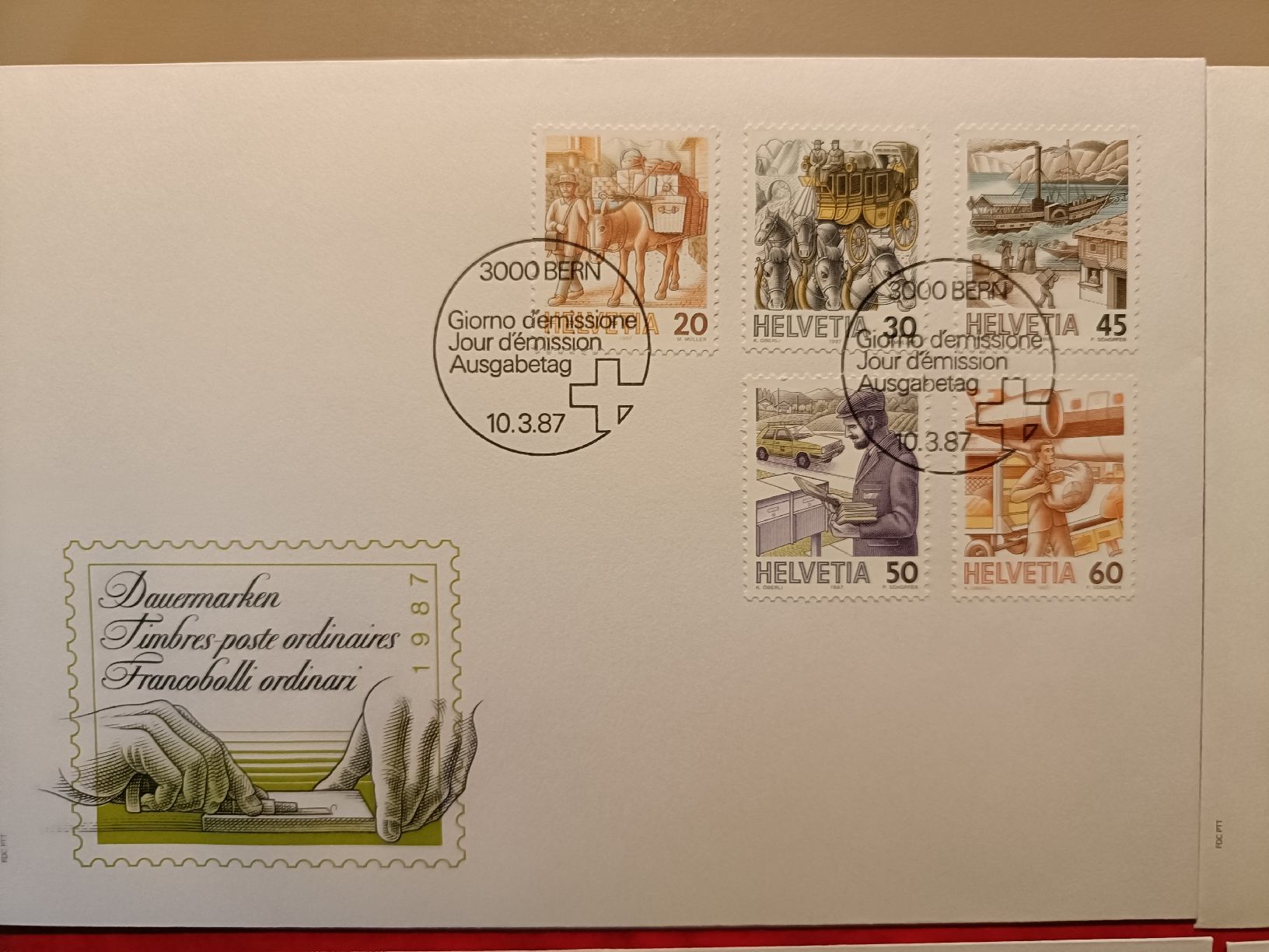 Tutti i francobolli: Schweizer Briefmarken Ersttagsbriefe - Top Zustand! – Nuovo (secondo la descrizione) da Sargans venduto da Polifemo58 1