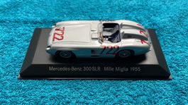 Modellauto Mercedes 300 SLR Mille Miglia 1955 modèle réduit