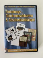 PC Vorlagen Einladungs-, Glückwunschkarten