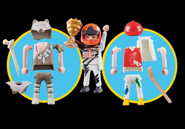 Playmobil Giocattoli: 3 x Playmobil Figur – Nuovo e nell'imballaggio originale da Wettingen venduto da Egro2 1