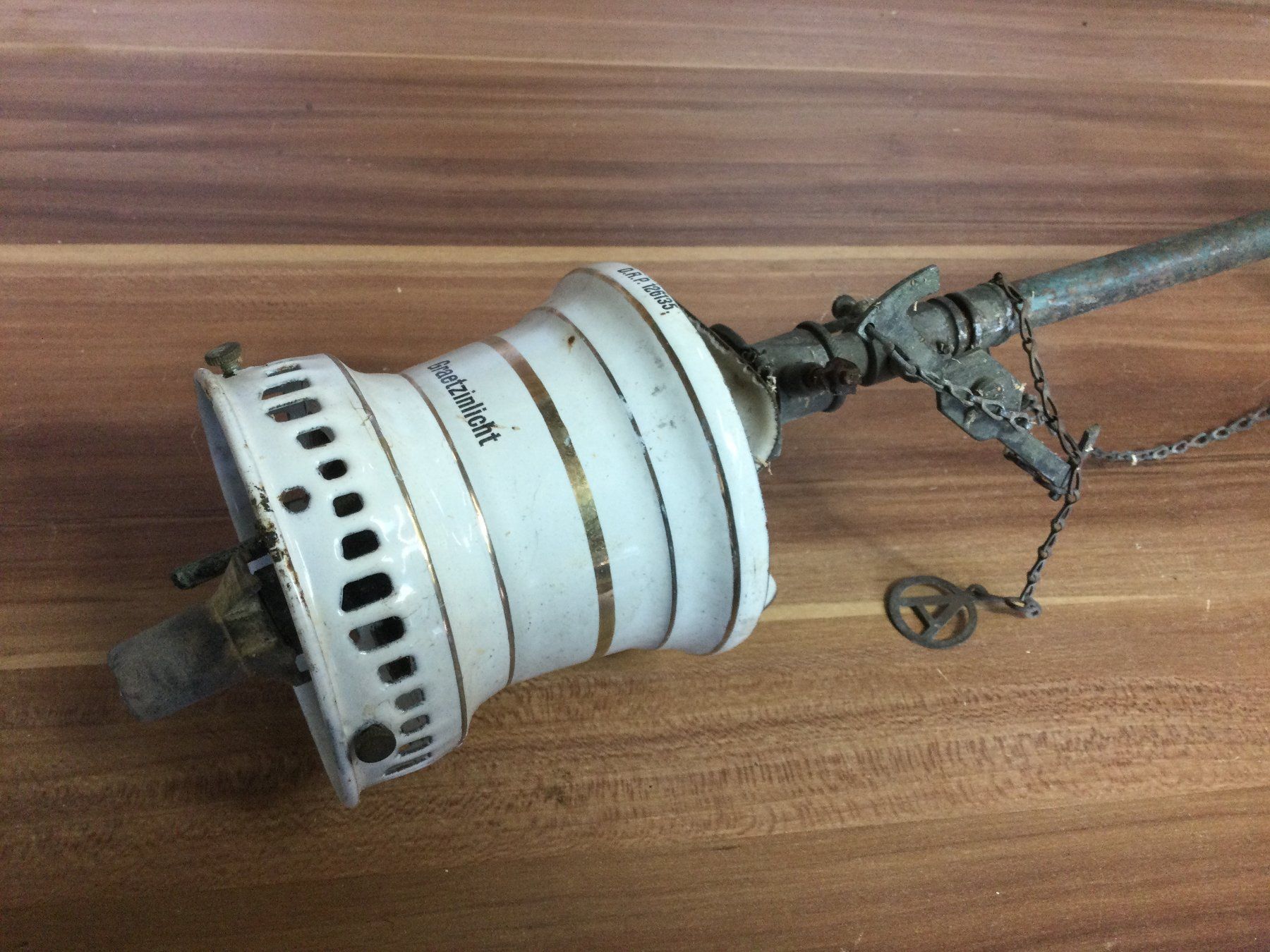 Attrezzi da lavoro: Gebrauchte antike Graetzinlicht Gaslampe – Usato da Wangen SZ venduto da kuriosum12 3
