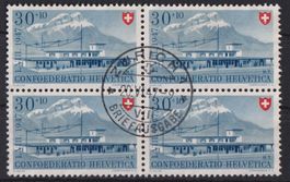 Pro Patria 1947: 4erblock Höchstwert - Kat. 80.--