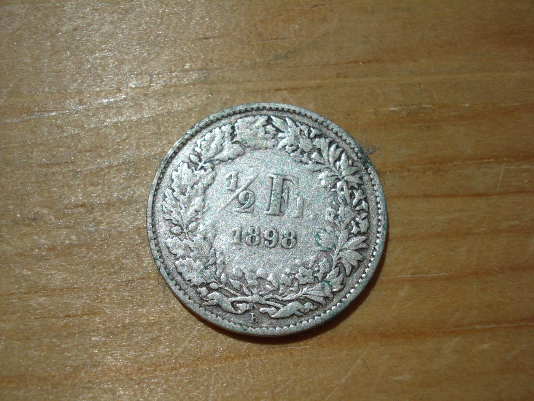 Tutti le monete: (N2) 1/2 Franken 1898 – Usato da Erlach venduto da Net-Coins