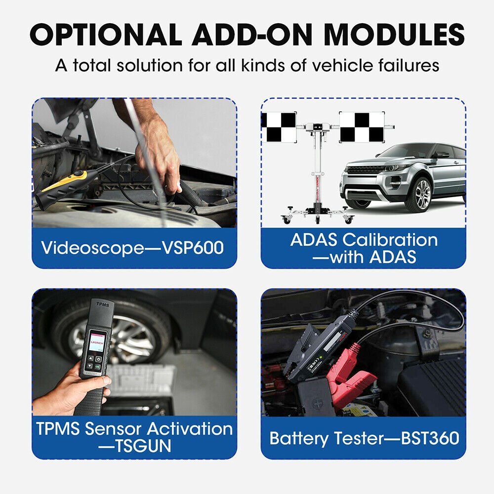 Launch Alle Werkzeuge: Launch X431 PAD VII Pad 7 OBD2 KFZ Diagnosegerät – Neu und originalverpackt aus Malans GR von BUYBEST-Schweiz 6