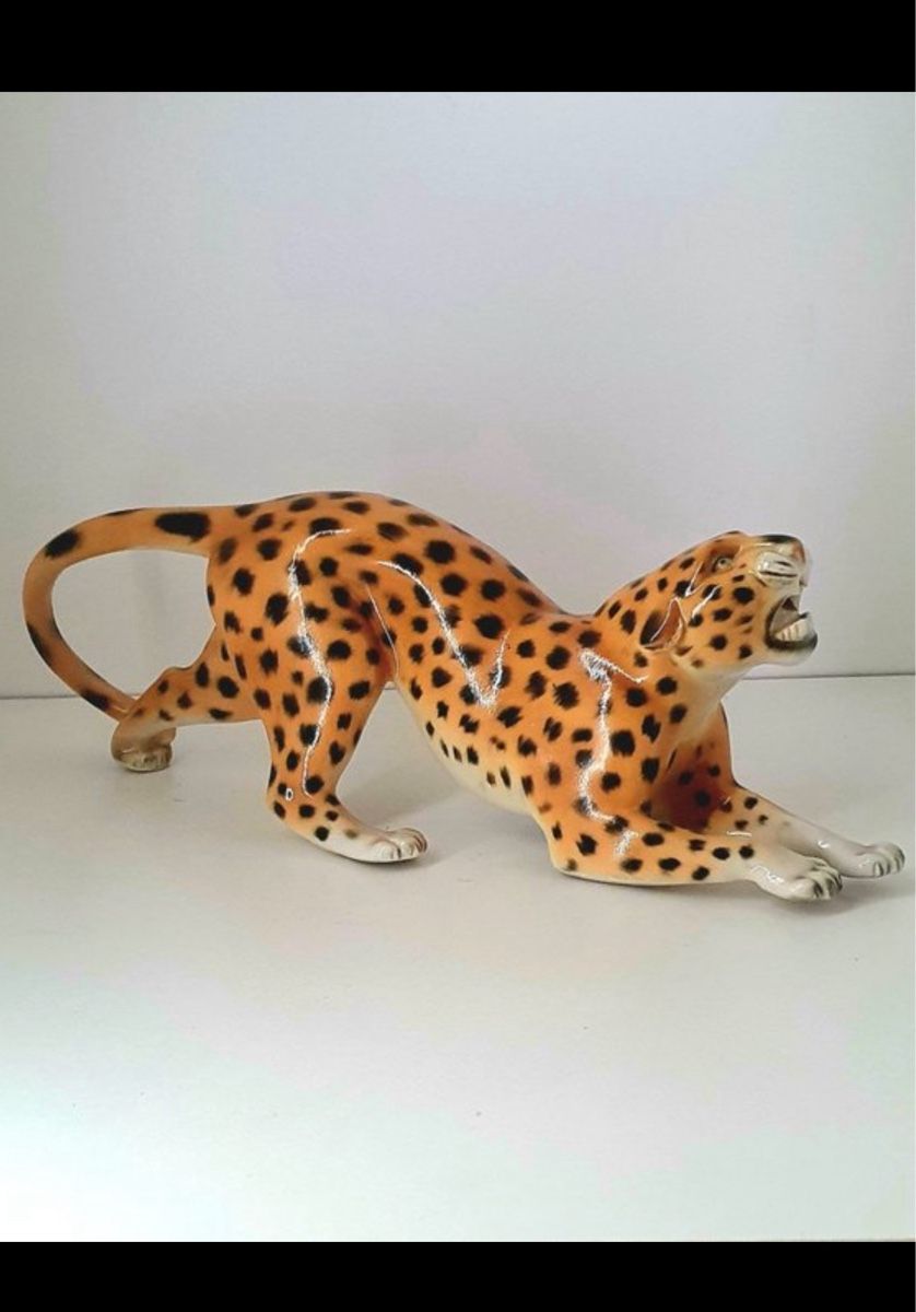 Figuren: Statuetta leopardo in porcellana – Gebraucht aus Zürich von alpha69 1