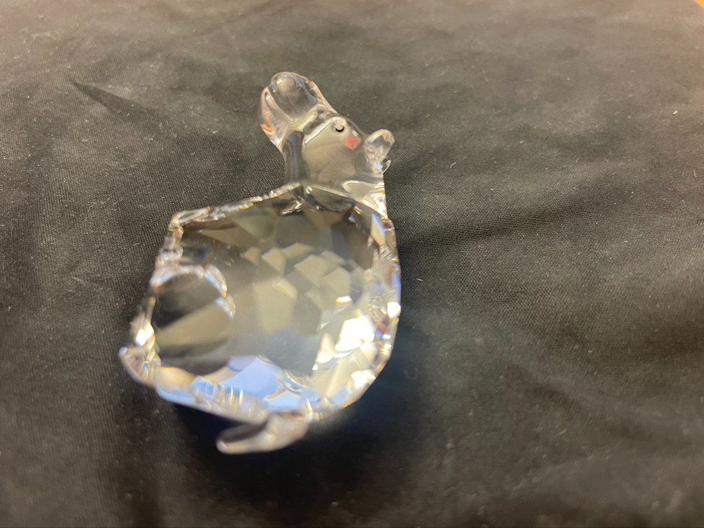 Swarovski Statuette: Swarovski Nilpferd – Usato da Dübendorf venduto da Boomerang64 4