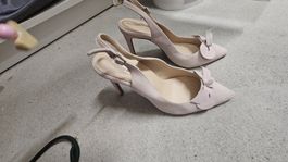 Elegante Pumps Hammerstein Gr.39 Wildlederoptik beige