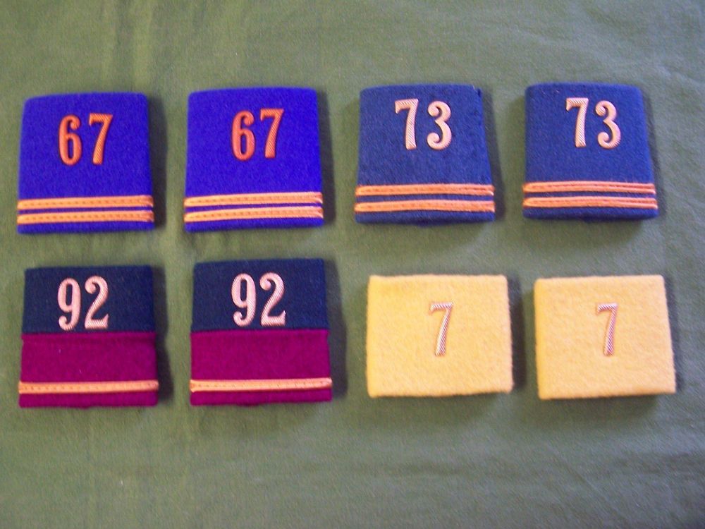 Achselnummern für Offiziere Kaufen auf Ricardo