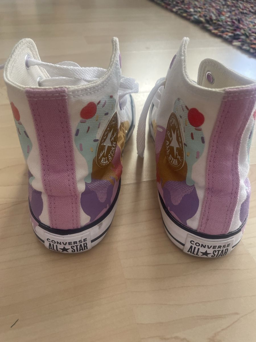 Converse Scarpe per ragazze: Converse All Star Chucks High, Glace Design, Gr. 36 – Usato da Wil Sg venduto da mil_r9gx 2