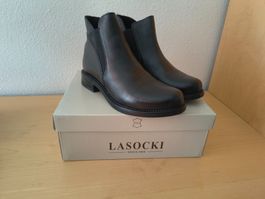 La Socki Stiefletten Gr. 39 Leder neu
