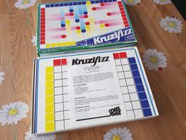 Brettspiel Kruzifizz von 1986, vollständig, sehr guter Zust.
