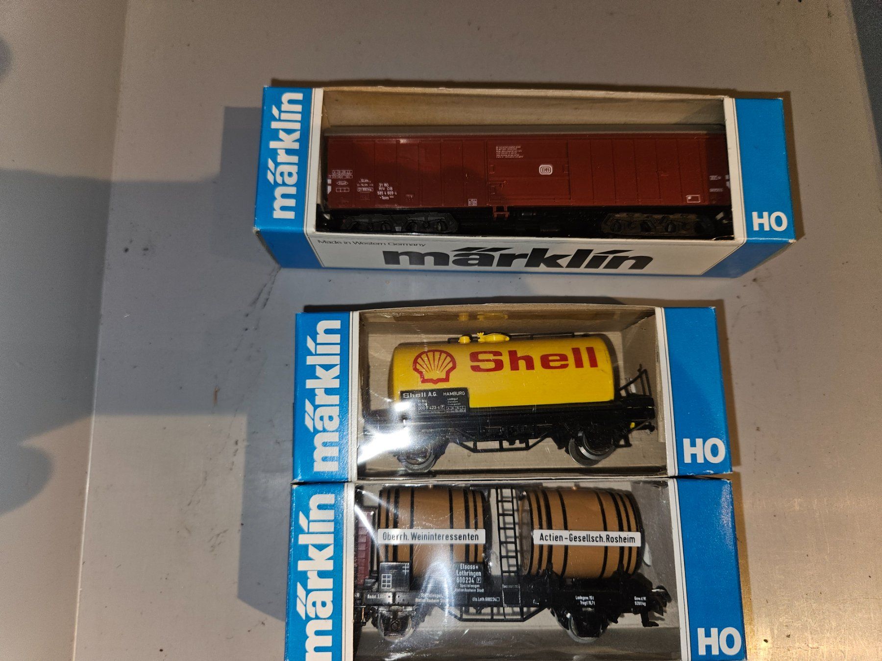 Märklin Modellini di ferrovie: Märklin Güterwagen  mit OVP – Usato da Bern venduto da lukas90pilze
