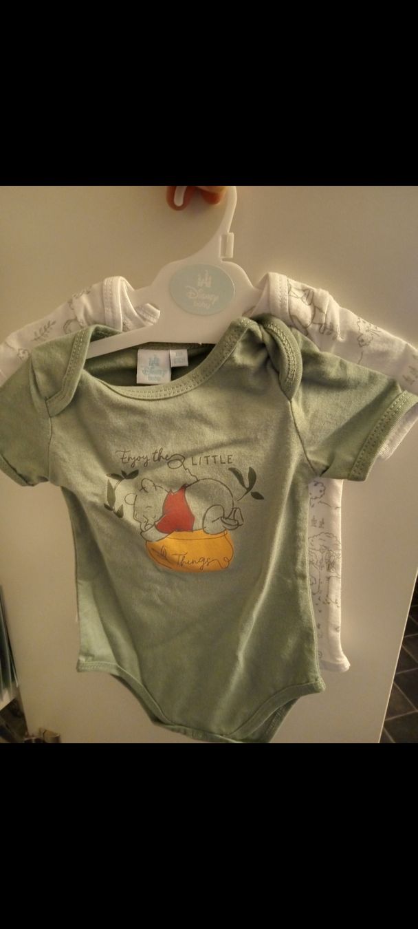 Disney Biancheria intima: 2x Disney Bodys NEU Gr. 6m 67cm – Nuovo e nell'imballaggio originale da Rehetobel venduto da Modi98