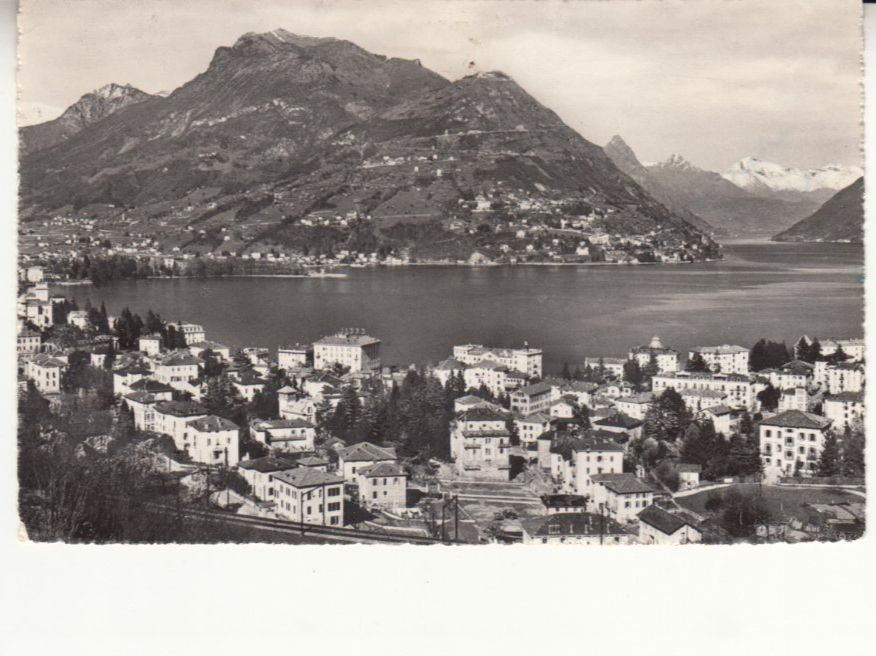 Cartoline postali: Lugano Paradiso, ca. 1950 – Usato da Bürglen TG venduto da StampGraf