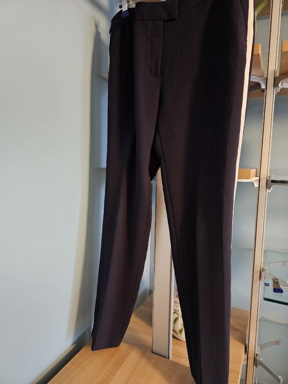 Jupe Noire Femme Gerry Weber Taille 10 - Jupe Longue élégante En Polyester, Occasion Parfait état