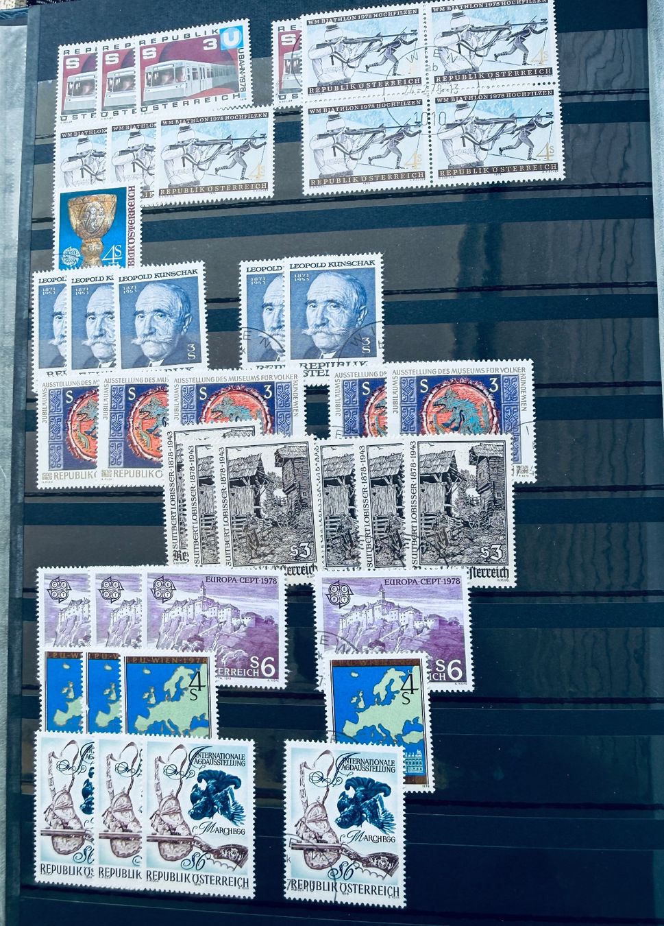 Alle Briefmarken: **Briefmarken Sammlung Republik Österreich viel Postfrisch** – Gebraucht aus Langrickenbach von MeUs74 3