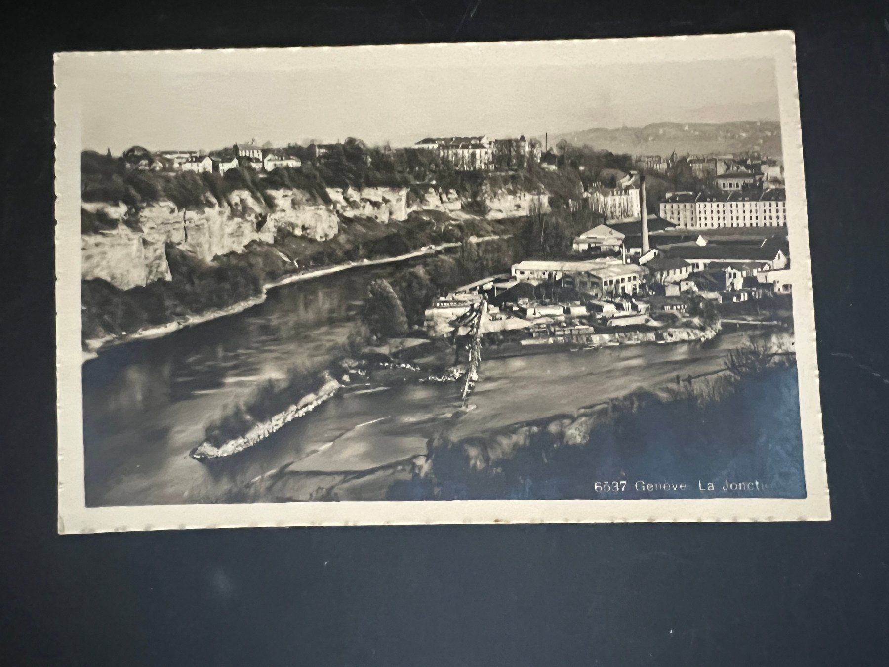 Cartes postales: 1916  Ansichtskarte Genf la Jonction  (V373) – D'occasion à Hinwil par Sidi4