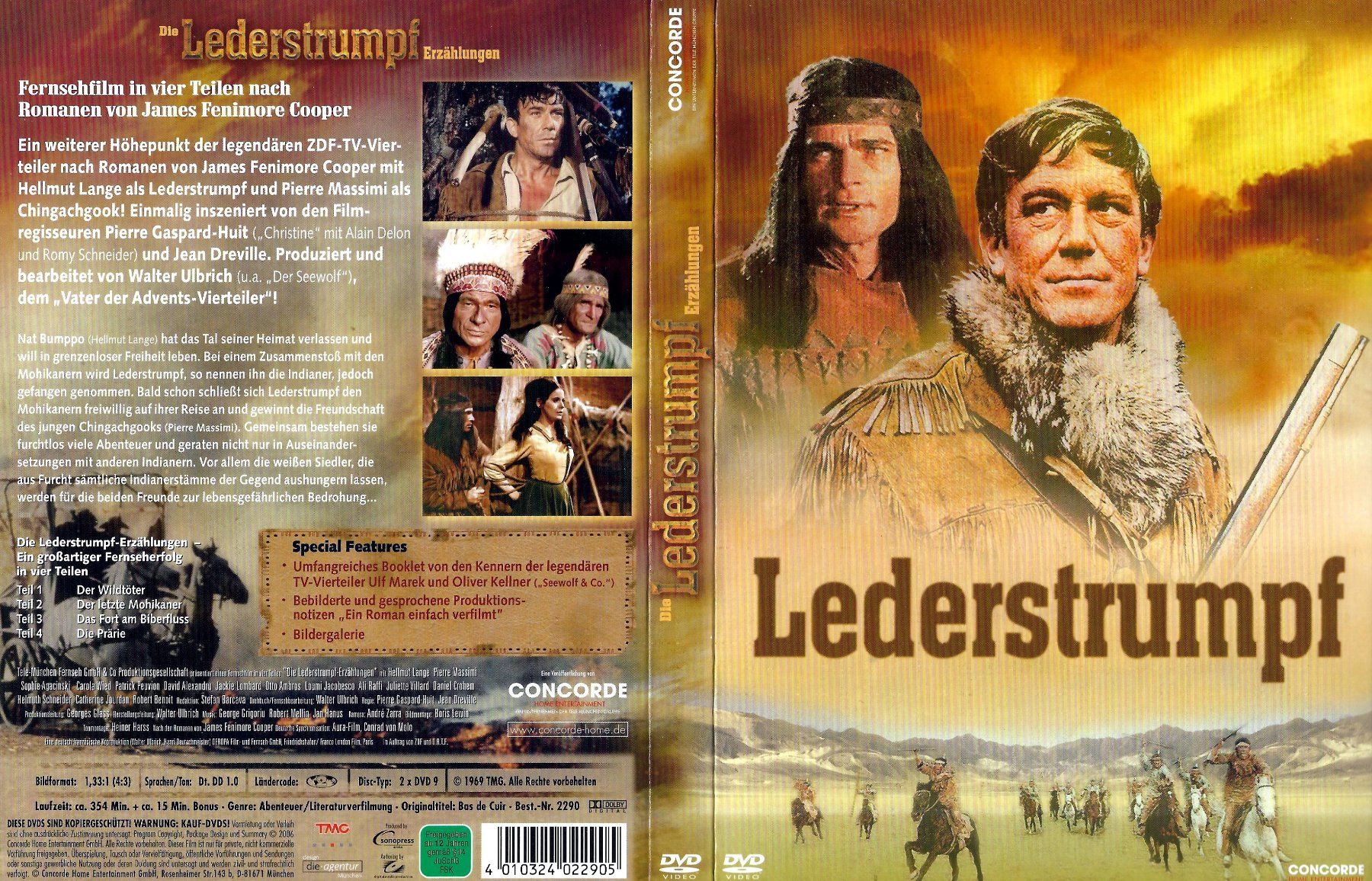 Tutti i DVDs: Lederstrumpf Erzählungen – Usato da Au ZH venduto da wilu99