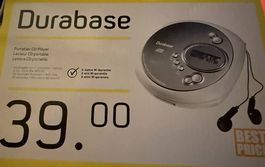 Portabler CD-Player Marke Durabase