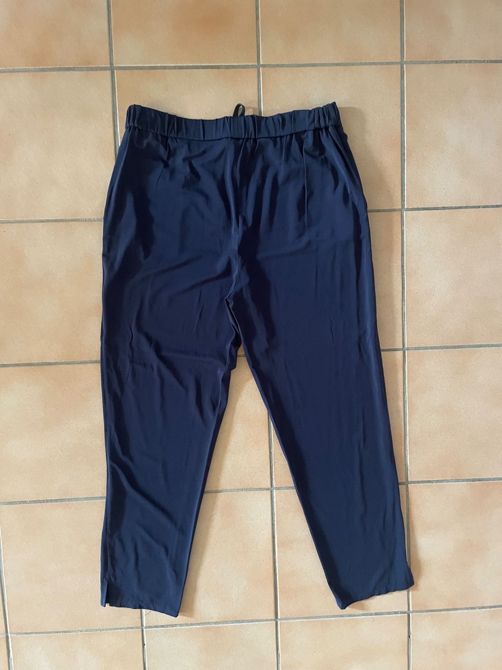 Fabiana Filippi Pantaloni: Fabiana Filippi Hose dunkelblau Luxus Basic – Usato da Clarens venduto da Lois86 1