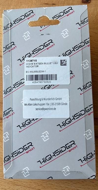 Tutti pezzi di ricambio auto: Highsider Smart LED Blinker, E-geprüft  – Nuovo e nell'imballaggio originale da Beckenried venduto da den_cl7n 1