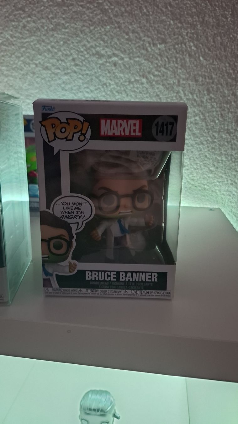 Funko Statuette: Funko Pop! Marvel 1417 - Bruce Banner - Neu – Nuovo e nell'imballaggio originale da Hohentannen venduto da MagmaCollectibles