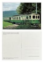 Ballens Bière Hautemorges Morges Bahn BAM BDe 4/4 5 + AB 25
