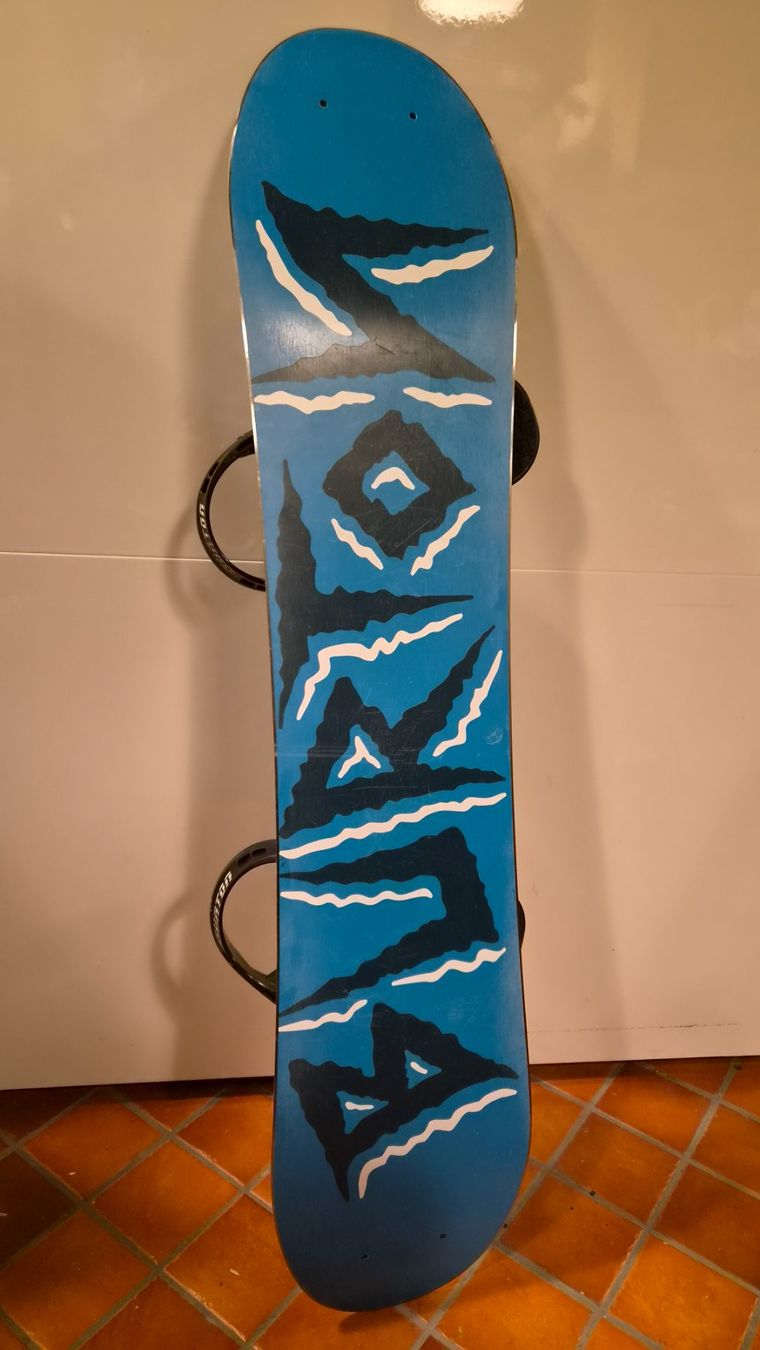 Burton Board: Burton Snowboard 100cm inkl. Bindung – Usato da Oberrieden venduto da Raja011 5