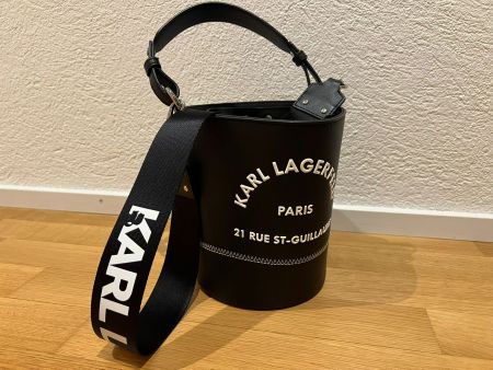 Karl Lagerfeld Paris Bucket Bag / Beuteltasche Schwarz