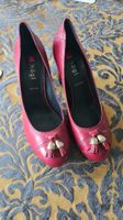 Elegante rote Högl Pumps Gr. 6½, Leder