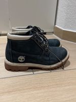 Bottines Timberland bleu marine, taille 36, parfait état