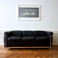 Le Corbusier LC2 3 places avec certificat Cassina (1/2)