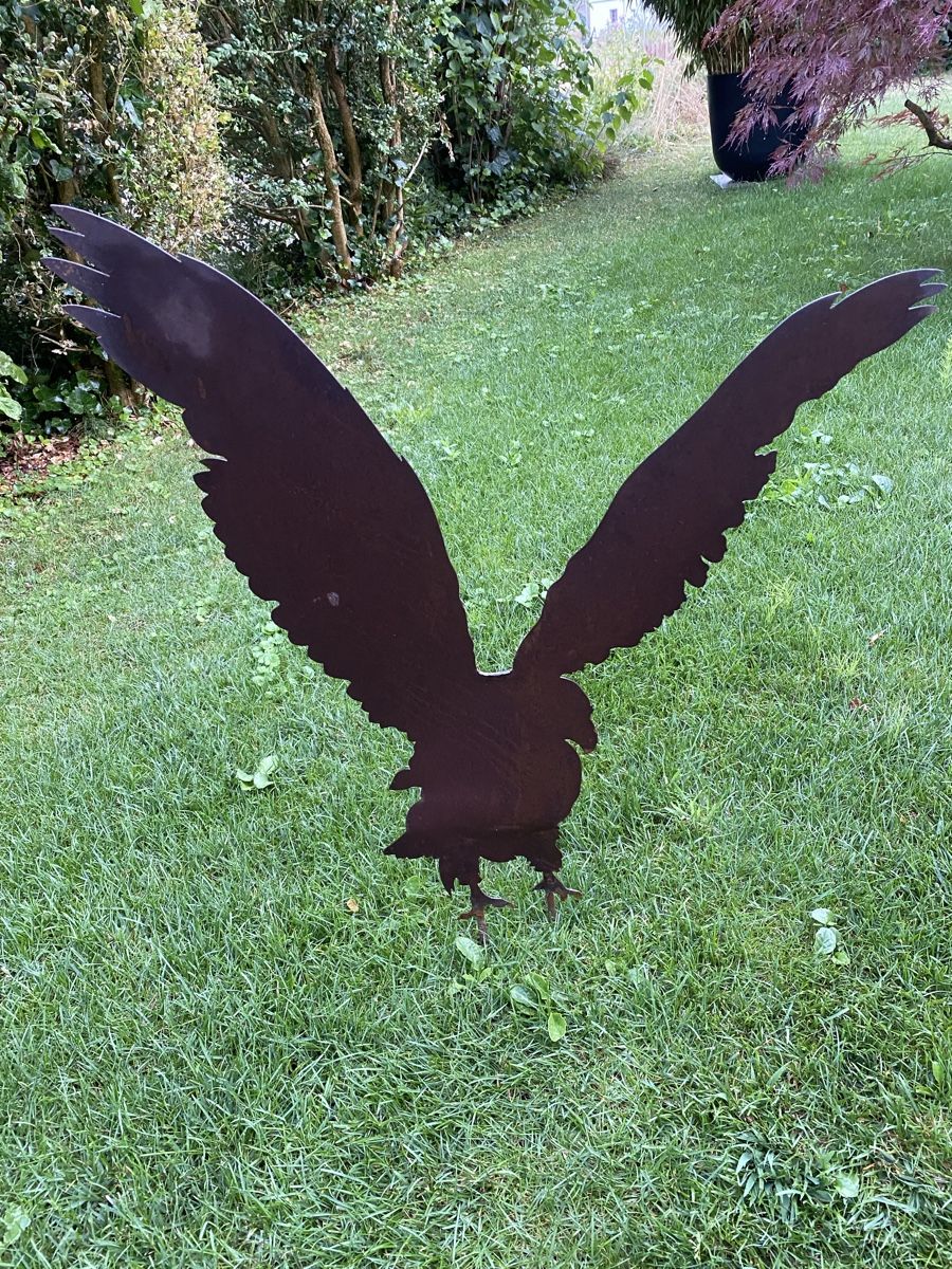 Alle Dekorationen: Adler Gartendekoration aus Edelrost – Gebraucht aus Hinteregg von Cadi1