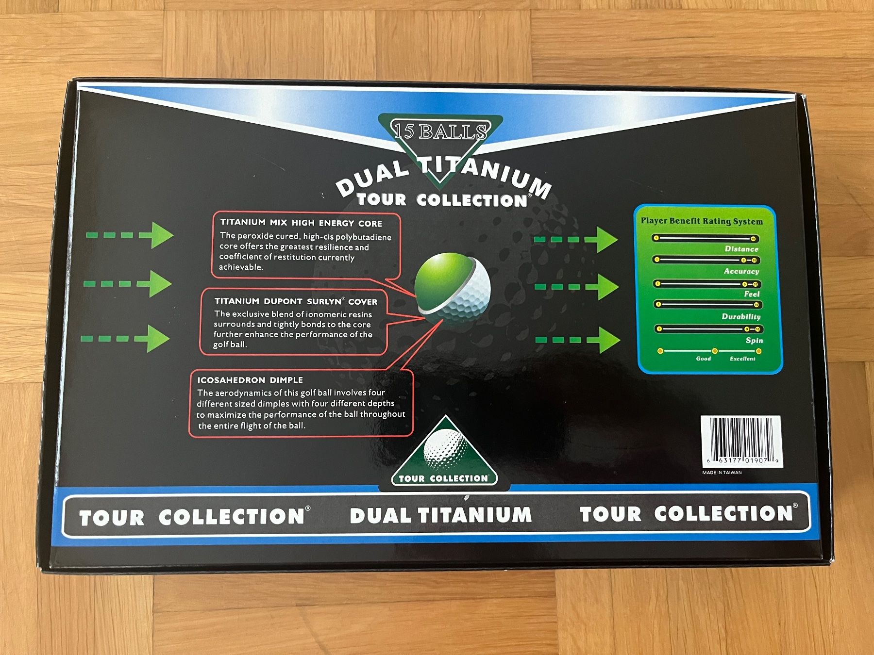 Palloni: Golfbälle 15 Stück – Nuovo e nell'imballaggio originale da Zürich venduto da adgar 1