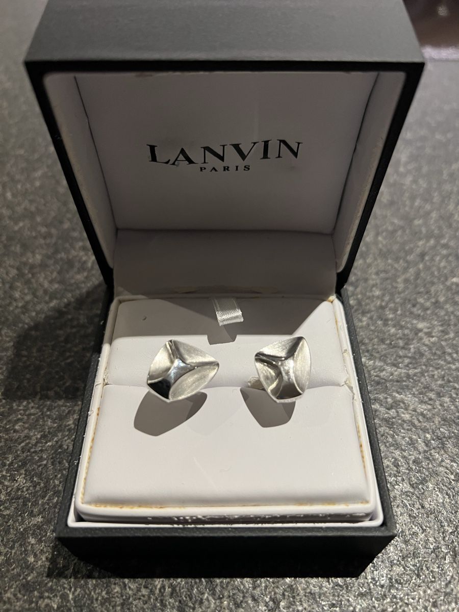 Lanvin Manschettenknöpfe: LANVIN Paris Manschettenknöpfe – Gebraucht aus Mauren von chr_hn5y 2