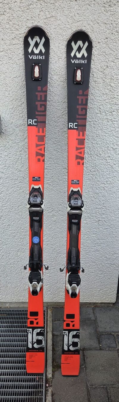 Völkl Sci: Völkl Racetiger RC 16 Ski mit Bindung. – Usato da Läufelfingen venduto da Sepp_Daniels