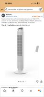 Rowenta Eole Silence Force Ventilateur Colonne blanc