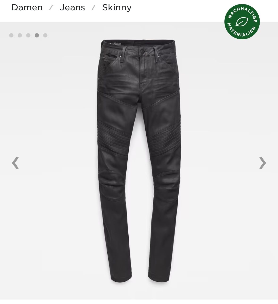 G-Star Jeans: G-Star Jeans mit Lederbeschichtung – Usato da Thalwil venduto da ViviFu
