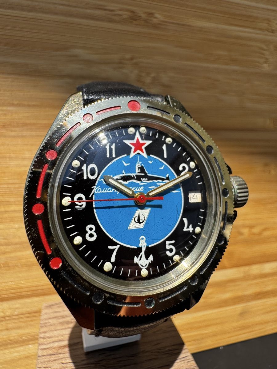 Vostok Orologi: Vintage Vostok - Submarine Design – Usato da Zollikofen venduto da Comcast 6